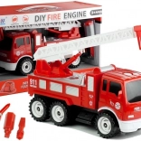 Mașină de pompieri cu unelte și scară extensibilă