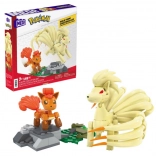 Set de construcție MEGA Pokémon: evoluția lui Vulpix în Ninetales
