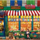 Puzzle Librărie Veche 2000 piese