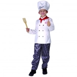 Costum de carnaval Bucătar pentru copii 130-140 cm