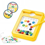 Tablă cu magneți colorați