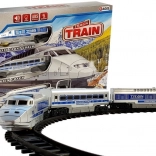 Tren de mare viteză pe baterii cu lumină și sunet