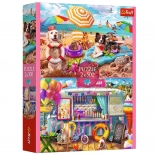 Puzzle 2x500 – Timp de vacanță Trefl
