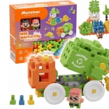 Set de construcție creativ Mini Wafle - Groapa de gunoi 148 de piese