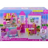 Restaurant cu accesorii Barbie
