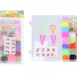 Benzi elastice împletite magice cu mărgele - Mare mixaj