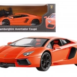 mașină rc 1:14 rastar lamborghini aventador lp700 portocaliu