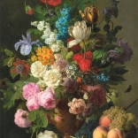 Colecția Muzeului Puzzle: Natură statică cu flori 1000 piese