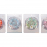 Brățară colorată în cutie - 24 buc