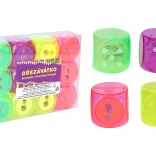 Ascuțitoare pentru două creioane cu rezervor – cub