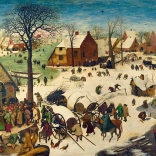 Puzzle Recensământul populației din Betleem 1000 de piese