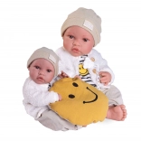 Păpușă realistă bebe Antonio Juan Erik 42 cm
