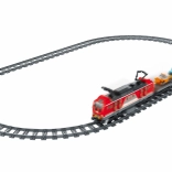 iM.Master set de construcție tren roșu cu mașini 53,6 × 12 × 6 cm
