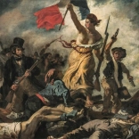 Puzzle Muzeu Colecție: Libertatea conduce poporul la baricade 1000 de piese