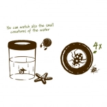 Navir Explora pahar mare pentru observarea insectelor