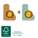 small foot Literă de lemn L pentru copii