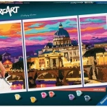 Ravensburger CreArt panoramică – Roma pictură după numere