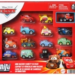 Cars micro-mașinuțe – set de 15 mașinuțe metalice