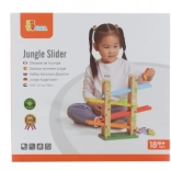 Pistă de coborâre din lemn pentru animale Jungle Slider