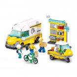 Sluban Metropolis serviciu de livrare set de construcție