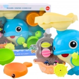Jucărie amuzantă pentru baie - Delfin Albastru
