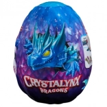 Crystalynx dragoni flexibili în ou – surpriză de colecție