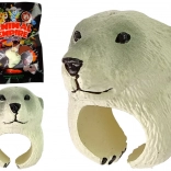 Inel ajustabil pentru copii cu cap de urs polar