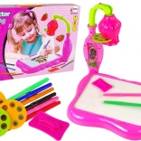 Proiector de desen Floare cu set de accesorii
