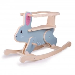 Iepuraș legănător din lemn FSC BIGJIGS TOYS