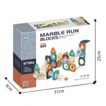 Pistă cu bile – 66 piese