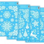 Folie de fereastră de Crăciun Glitr 20x30 cm