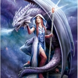 Clementoni Puzzle Vrăjitoarea Dragonului 1000 Piese