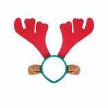 Bentiță de Crăciun Ren cu urechi