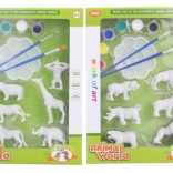 Animăluțe safari de colorat – set creativ pentru copii