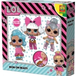 Mărgele termoadezive SES L.O.L. Surprise – set creativ