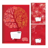 caiet A4 dictando cu 20 de foi