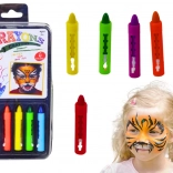 Vopsele Colorate Pentru Față 6 Bucăți