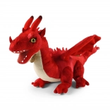 Dragon de pluș roșu ECO-FRIENDLY 40 cm