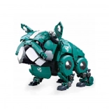 Sluban buldog mecanic – set de construcție verde