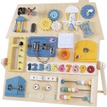 Placă senzorială pentru copii Căsuță