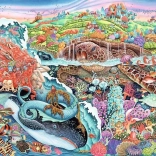 Puzzle Povești din adâncuri 2000 de piese