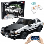 Set de construcție CADA RC auto TOYOTA AE86 Trueno Initial D 1:20, 325 piese