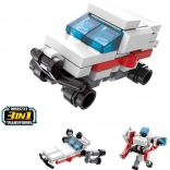 Qman Trans Collector 3-în-1 SUV de salvare set de construcție