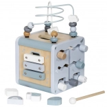 Cub educațional din lemn Montessori