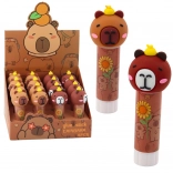 Lipici de buzunar cu capibară Maro