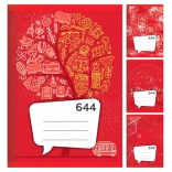 Caiet A6, dictando, 40 file