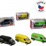 Dubă metalică cu mecanism de recul pentru copii