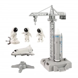 Set spațial cu macara și rampă de lansare