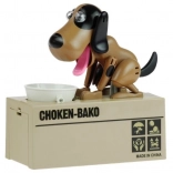 Pușculiță câine maro