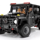 Set de construcție mașină off-road 1:10, 1722 piese – negru